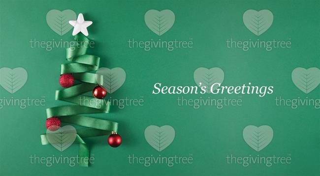 Season's Greeting Tree